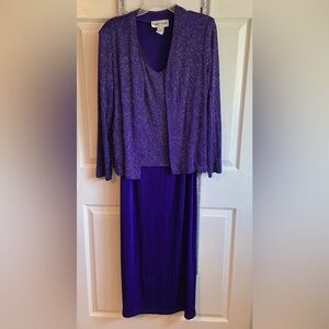 Ronni Nicole two piece outfit Sz 14